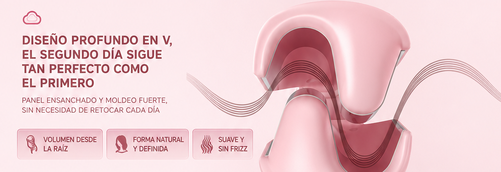 Plancha de pelo profesional 2 en 1