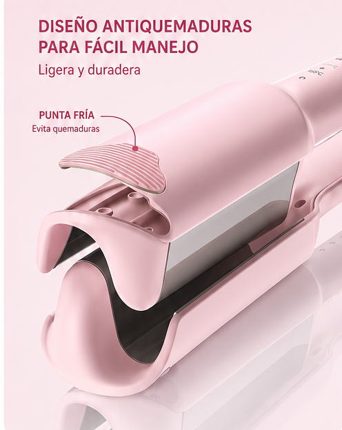 Plancha de pelo profesional 2 en 1